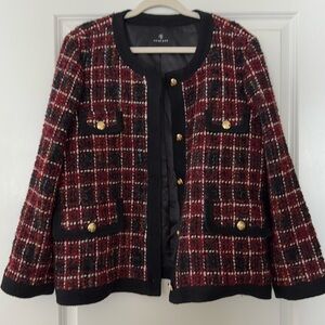 Tweed plaid Lydia jacket